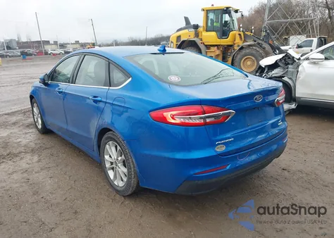 2020 Ford Fusion Se from USA, damaged, VIN 3FA6P0HD9LR167741